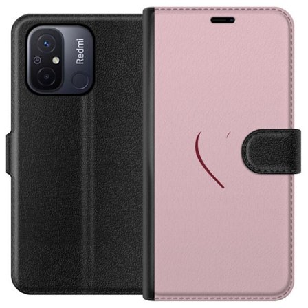 Yhteensopiva Lompakkokotelo Xiaomi Xiaomi Redmi 12C SoftPinkLove