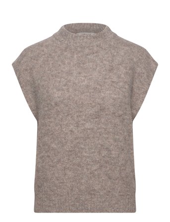 Patrisia Knit Vest Brown A-View