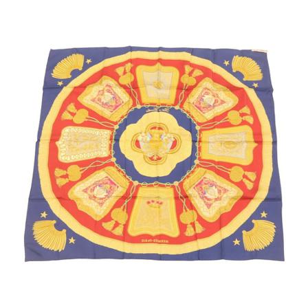 Hermès Vintage Scarves Blå, Dame Vintage Accessories, Størrelse: ONE Size