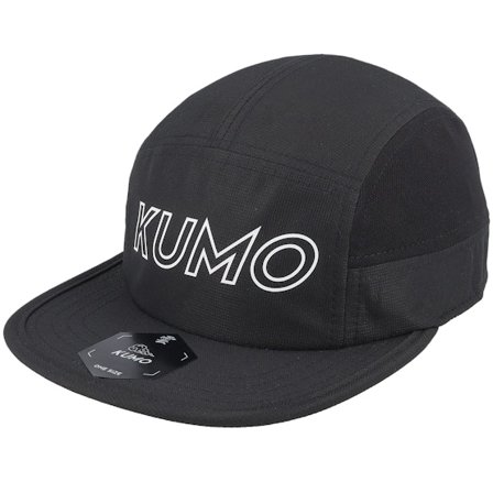 Kumo - Svart 5panel Caps - Big Print Logo Cloudfit Black 5-panel @ Hatstore