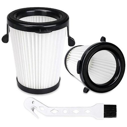 2 stk. 49-90-1950 Kompakte vakuumfiltersæt med 1 stk. rengøringsbørste