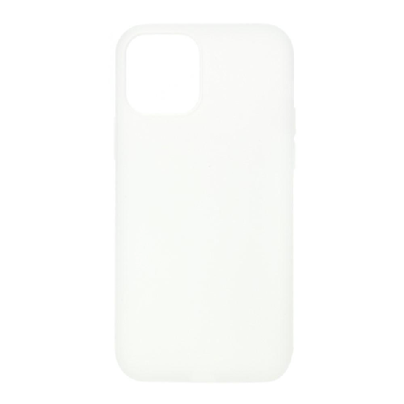 Iphone 12 Mini - Matt Tpu Skal - Frostad Vit White Vit