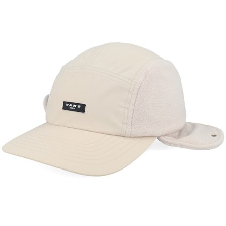 Vans - Beige earflap Caps - 66 Tall Camper Taupe Mist Earflap @ Hatstore