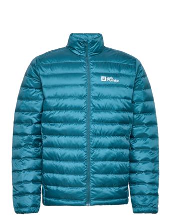 Pack & Go Down Jkt M Fôret Jakke Blå Jack Wolfskin