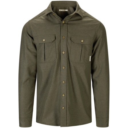 Aclima M's Reborn Woolshirt Forest Melange