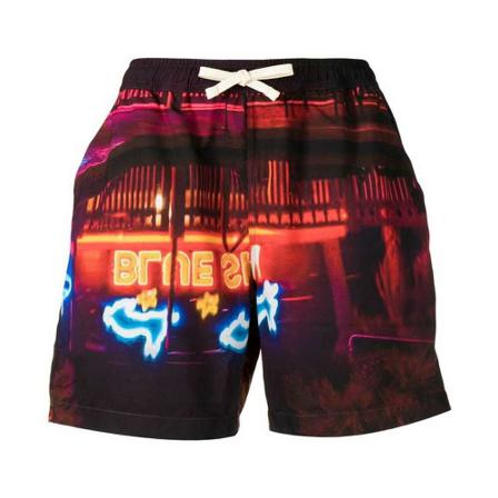 Blue Sky Inn Beachwear Rød, Herre Badeshorts