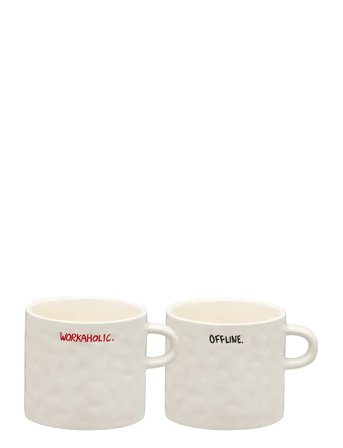 Anna + Nina | All About Balance Mug - Set Of 2 | 355 ML