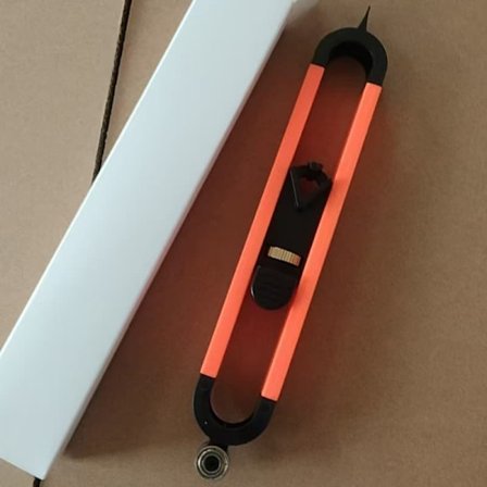 Konturmåler for trearbeid – Justerbar linjal for uregelmessige former og nøyaktig måling