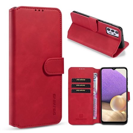 DG.MING Samsung Galaxy A32 5G retrokuoret - Punainen