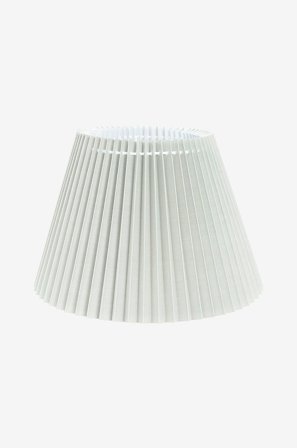 PR Home - Lampeskærm Karin Plisseret 28 cm - Hvid - Lampeskærme - Fra Homeroom