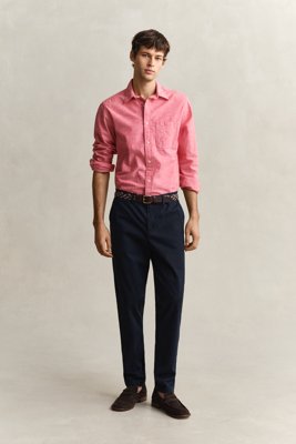 GANT - Klassiske chinos i slim fit til herre evening blue