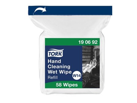 Tork Våtservett Refill Pre W14 hand 58/fp - Lyreco - Städ och hygien > Tvål och hygien > Våtservetter