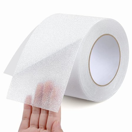 Liimautuva liukuesteteippi, 10cm x 5m, liukuesteturvateippi, liukuestepitoteippi, estää liukastumiset vanhuksilla