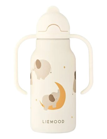 Liewood Kimmie Water Bottle 250 Ml - Cream - ONE SIZE