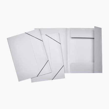 Biltema - Strikkmappe A4 grå 3 stk.