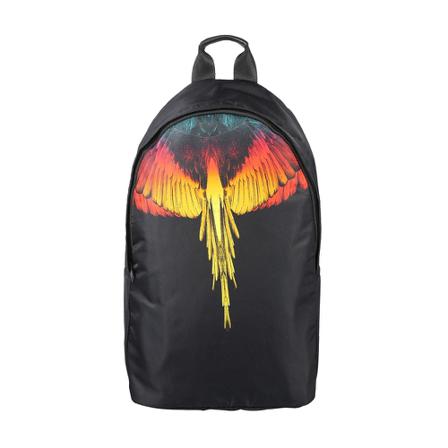 Marcelo Burlon Wings Rugzak , Zwart , Heren , Maat: ONE Size Rugzakken