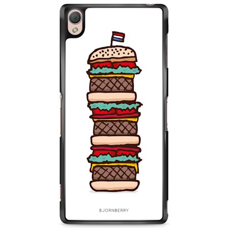 Bjornberry Skal Sony Xperia Z3 - Gigantisk Hamburgare