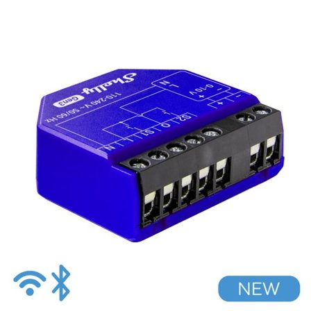 Shelly Relais "Dimmer" Unterputz 0-10V oder 1-10V PM Gen3