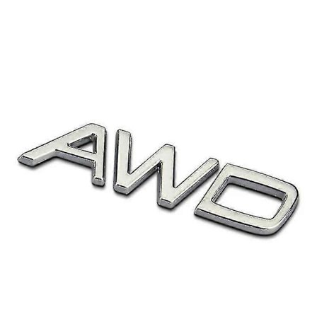 3D Metal Hopea Logo Awd T5 T6 Tunnus Auton Takaluukun Tarra Volvolle Awd T5 T6 Tarra Tarvikkeet
