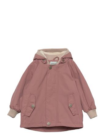 Wally Jacket Fleece, M Outerwear Shell Clothing Shell Jacket Vaaleanpunainen Mini A Ture