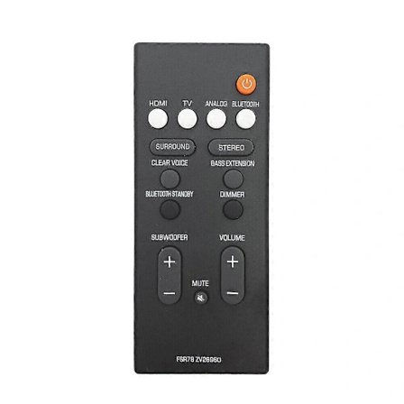 【PP】FSR78 ZV28960 Fjernbetjening til Yamaha Soundbar YAS-106 ATS-1060 YAS-107