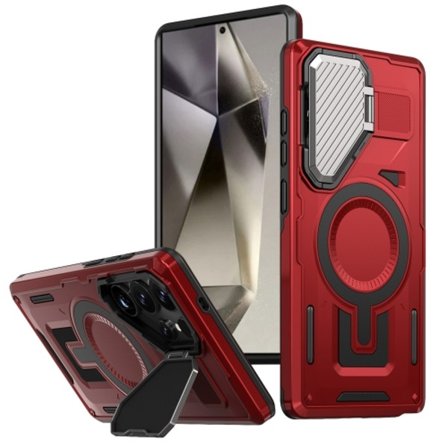 Samsung Galaxy S24 Ultra 5G Skal med Shield Frame och MagSafe