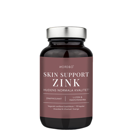 Nordbo Skin Support Zink 90 kapsler