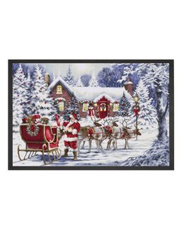 Stickpackung Bild Der Besuch des Weihnachtsmanns - Luca-S