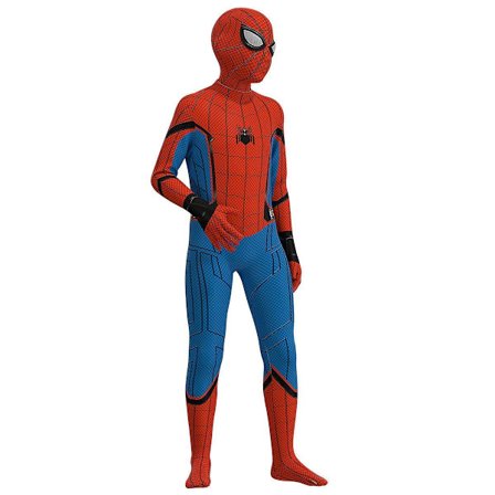 Spider-man Tøj Børns Heldragt Strømpebukser Kostume Halloween Kostumer (110-150cm)