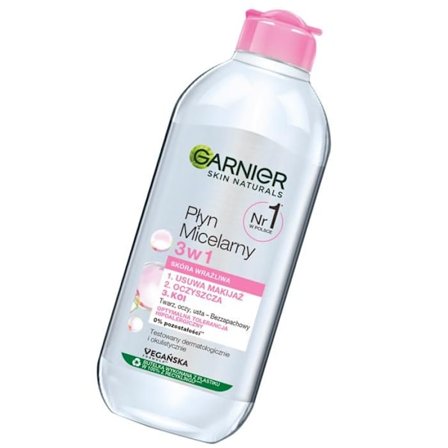 Skin Naturals płyn micelarny 3w1 skora wrażliwa 400ml