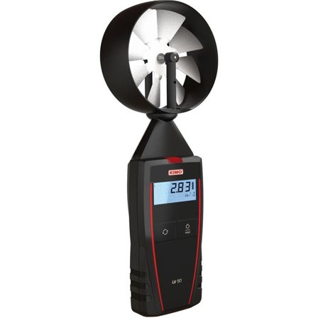 Kimo LV50 Lufthastighetsmätare, Mätinstrument