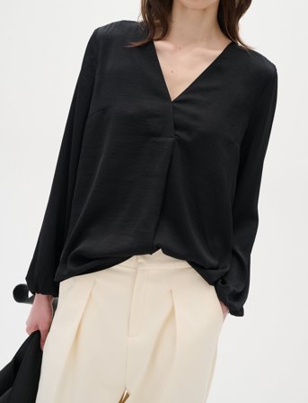 InWear Rindaiw Blouse - Black - 36