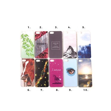 Skal med motiv iPhone 7/8