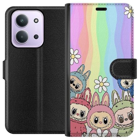 Kompatibel Tegnebogsetui til Xiaomi Xiaomi Redmi 15C Regnbage