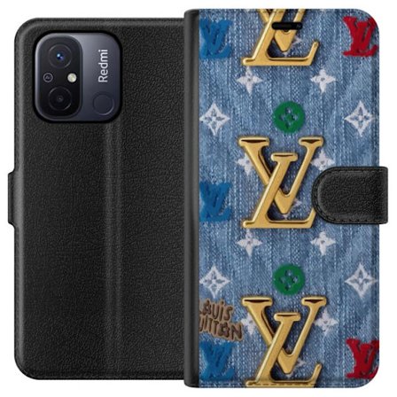 Kompatibelt Plånboksfodral till Xiaomi Redmi 12C LV Mönster Lyx Mode Designer