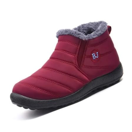 Vinter Bomuldsstøvler Til Mænd Varme Pels Bløde Mænd Platform Snemand Ankelstøvle Vinter Mænds Sneakers Plus Casual Mænds Sko M351 Purple Women 44