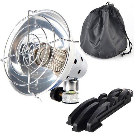 Bärbar propangasvärmare, gasvärmare med kontrollventil, utomhustältsvärmare för camping, garage, veranda