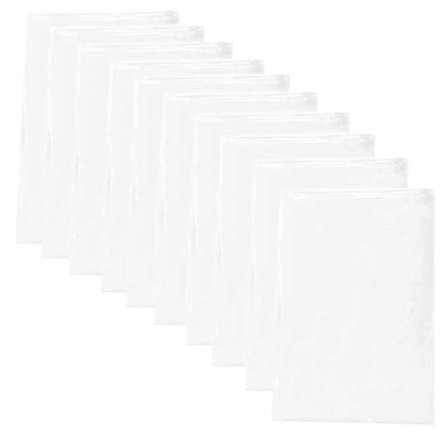 100 stk. opbevaringspladsbesparende tøjposer frostede plast lynlåsbeklædningsposer rejseforseglingsopbevaringsposer