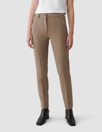 Shaping New Tomorrow - Dame - Womens No. 1 Pants Tapered - Cappuccino - Størrelse 24/30