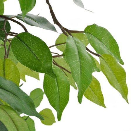 vidaXL Konstgjord Dvärgfikus med Kruka 60 cm