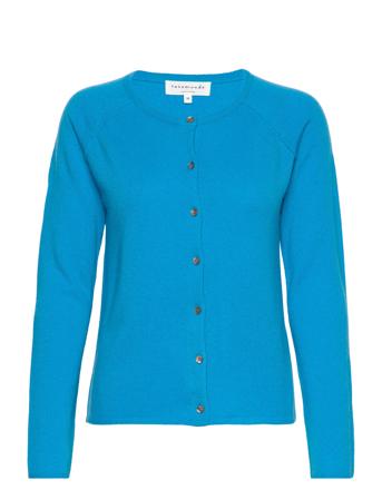 Wool & Cashmere Cardigan Blue Rosemunde
