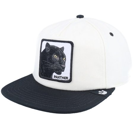 Goorin Bros. - White snapback Lippis - Stealth Explorer Wildlife Natural/Black Snapback @ Hatstore
