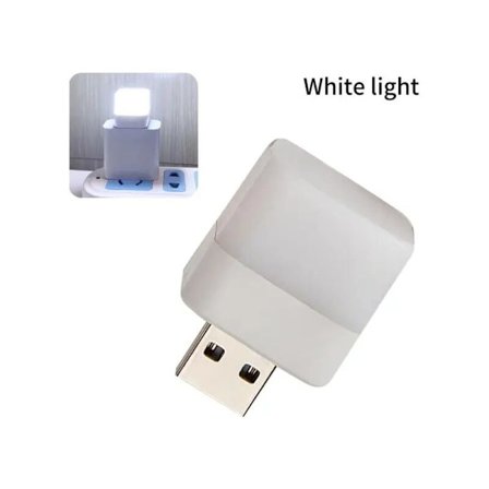 Mini USB-stik, LED-lys, bærbar computeroplader, lille bog, øjenbeskyttelse, skrivebordsbelysning
