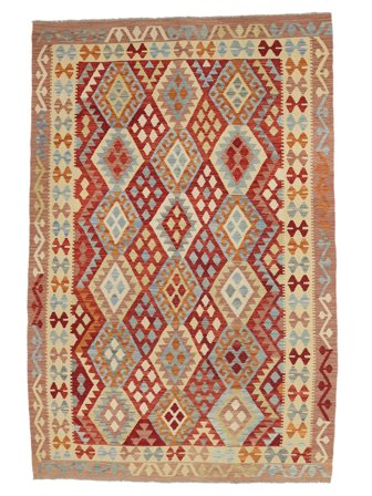 Tribal Kelim Afghan Old Style Matta 176X259 Ull