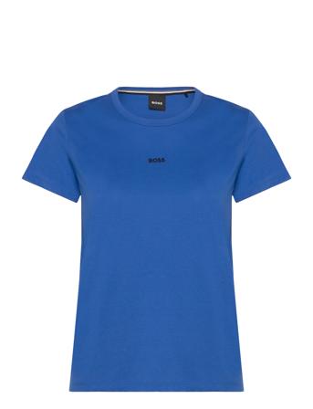 Eventsa Tops T-shirts & Tops Short-sleeved Blue BOSS
