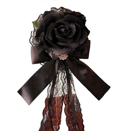 Blonde Sløjfe Hårklemme Gotisk Blonde Hårspænde Lolita Rose Sløjfe Hårpynt