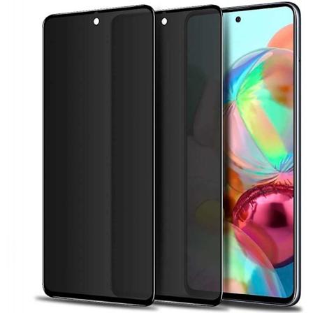 2-PACK Samsung A72 5G Privacy Härdat glas 0.26mm 2.5D 9H Transparent