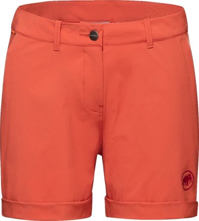 Mammut Women's Runbold Roll Cuff Shorts Women hiking shorts Red 34