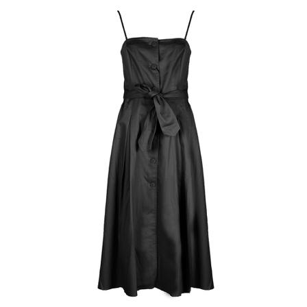 Armani Exchange - Sommarklänningar - Svart - Dam - Storlek: 2xs, Dam, Storlek: 2XS