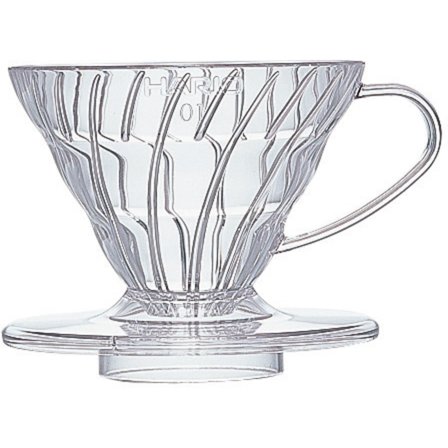 Hario 1 Cup Dripper V60 klar plast' - 'Transparent